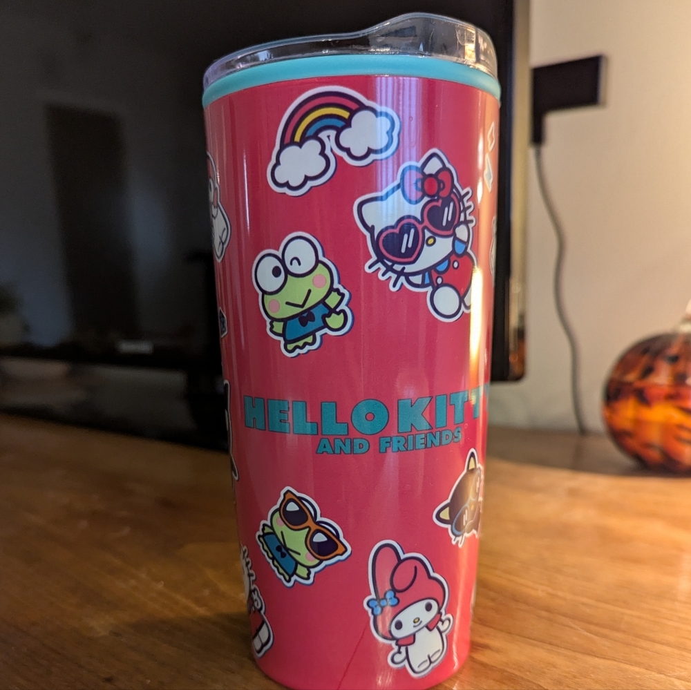Hello Kitty and Friends Pink Tumbler